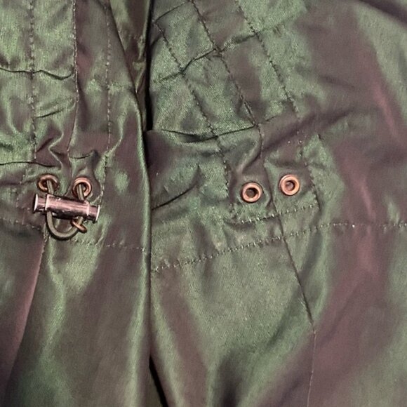 Akris Punto Iridescent Techno Drawstring Parka Jacket size 14 US - Picture 10 of 10